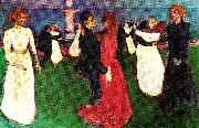 Edvard Munch livets dans painting
